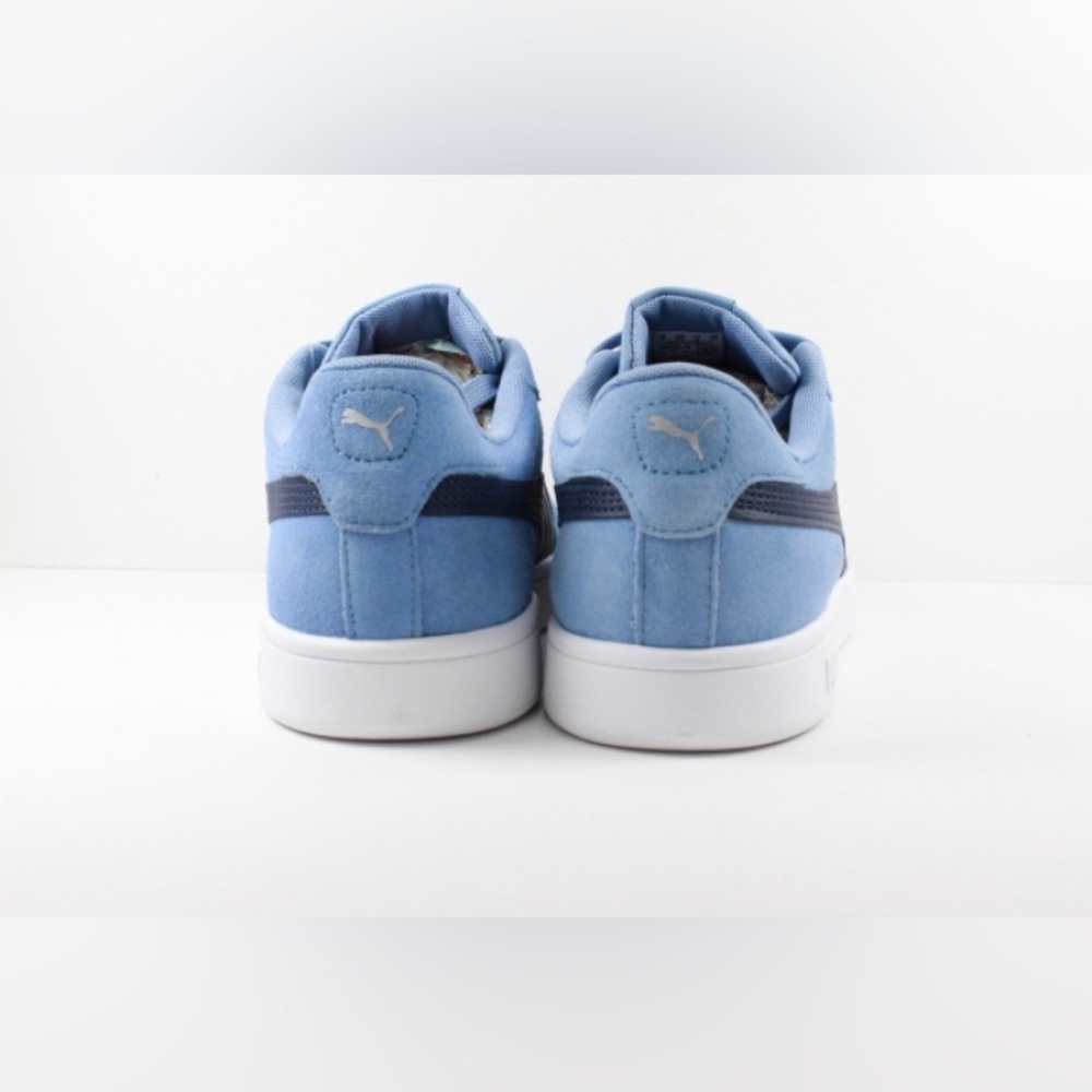 Puma Classic Blue Suede With White Mens Size 9 Brand New - Picture 2 of 8